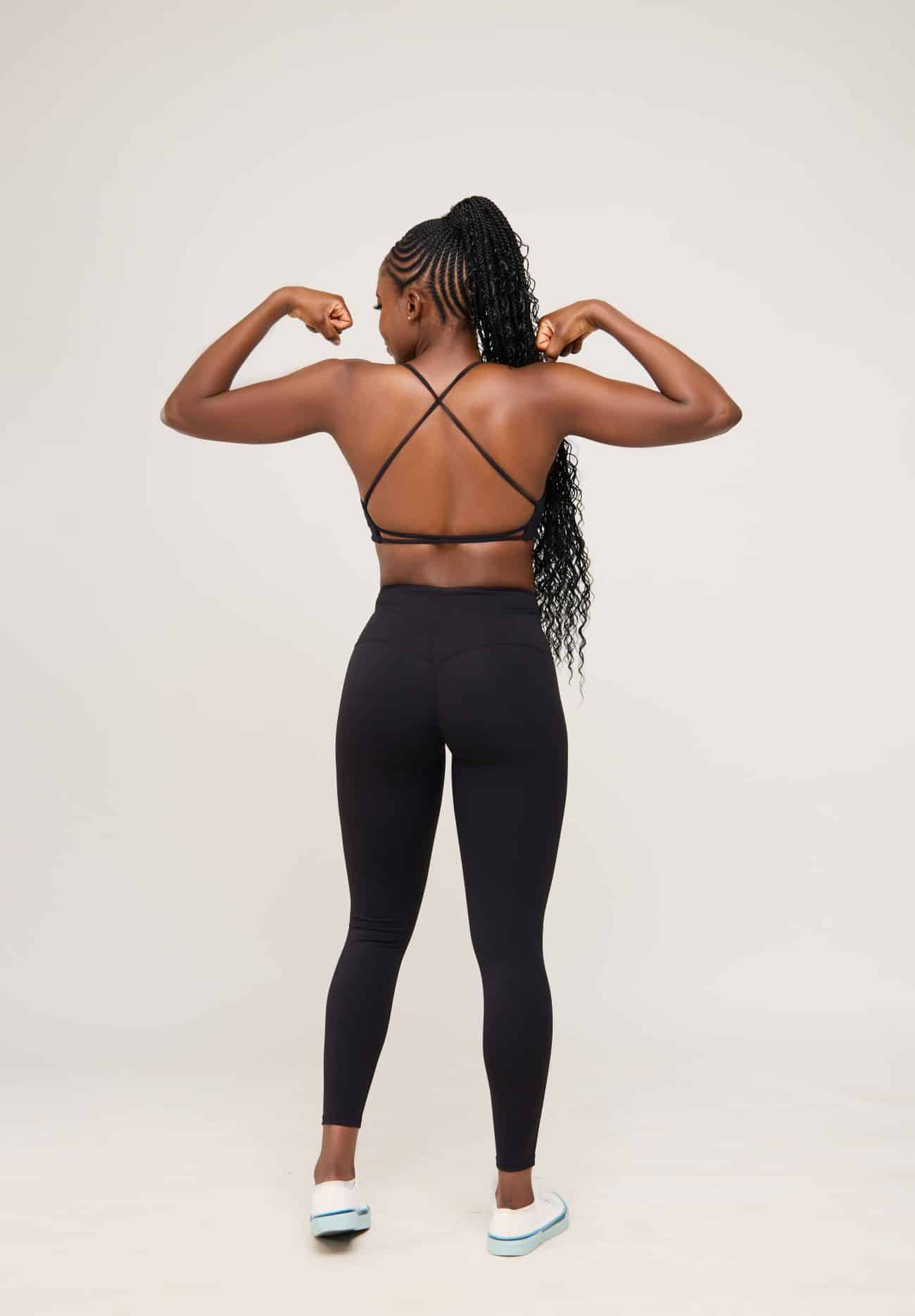 Forte PowerSculpt Strappy Leggings Set - Image 3