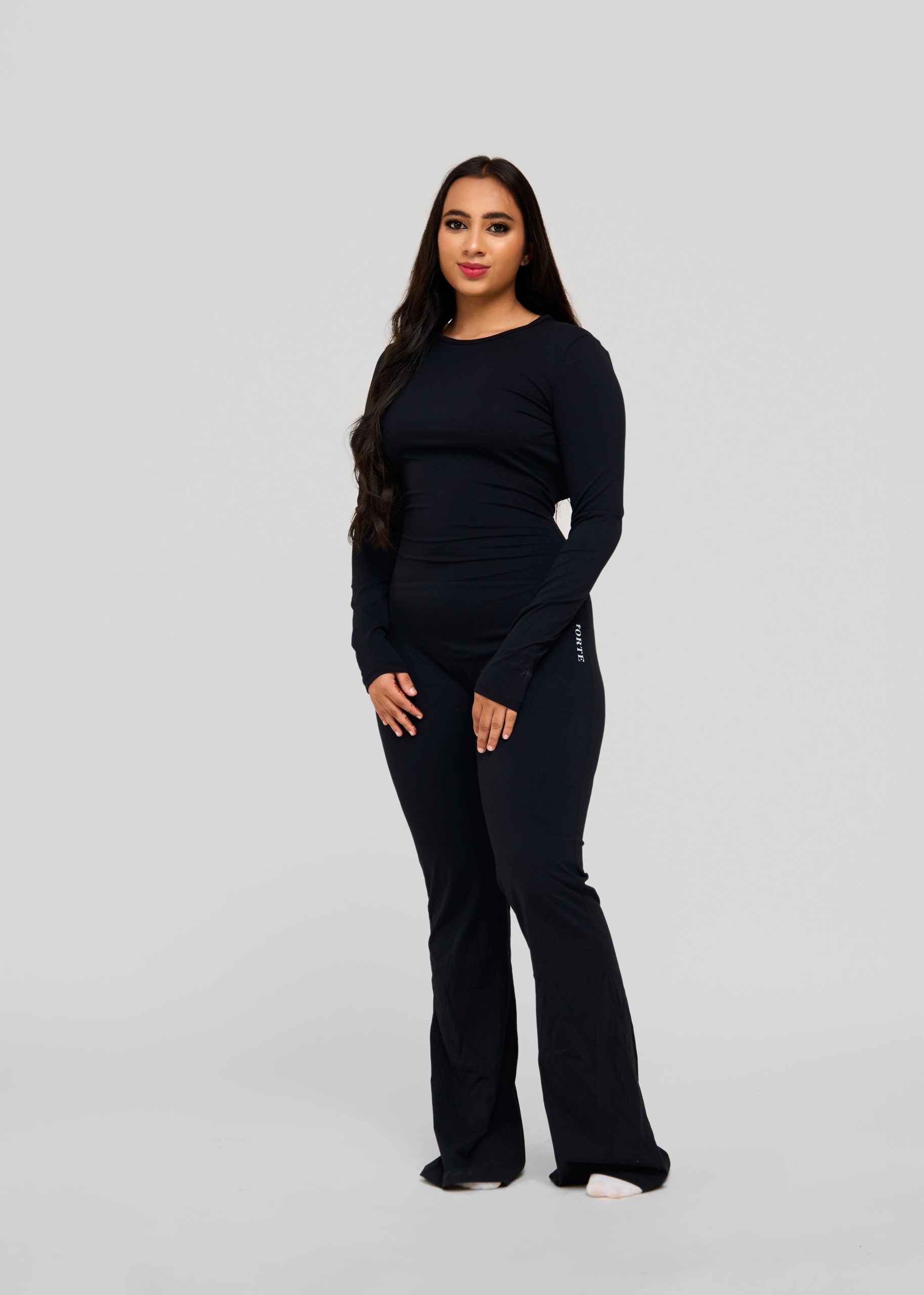Forte SleekCut Open Back Jumpsuit - Image 6