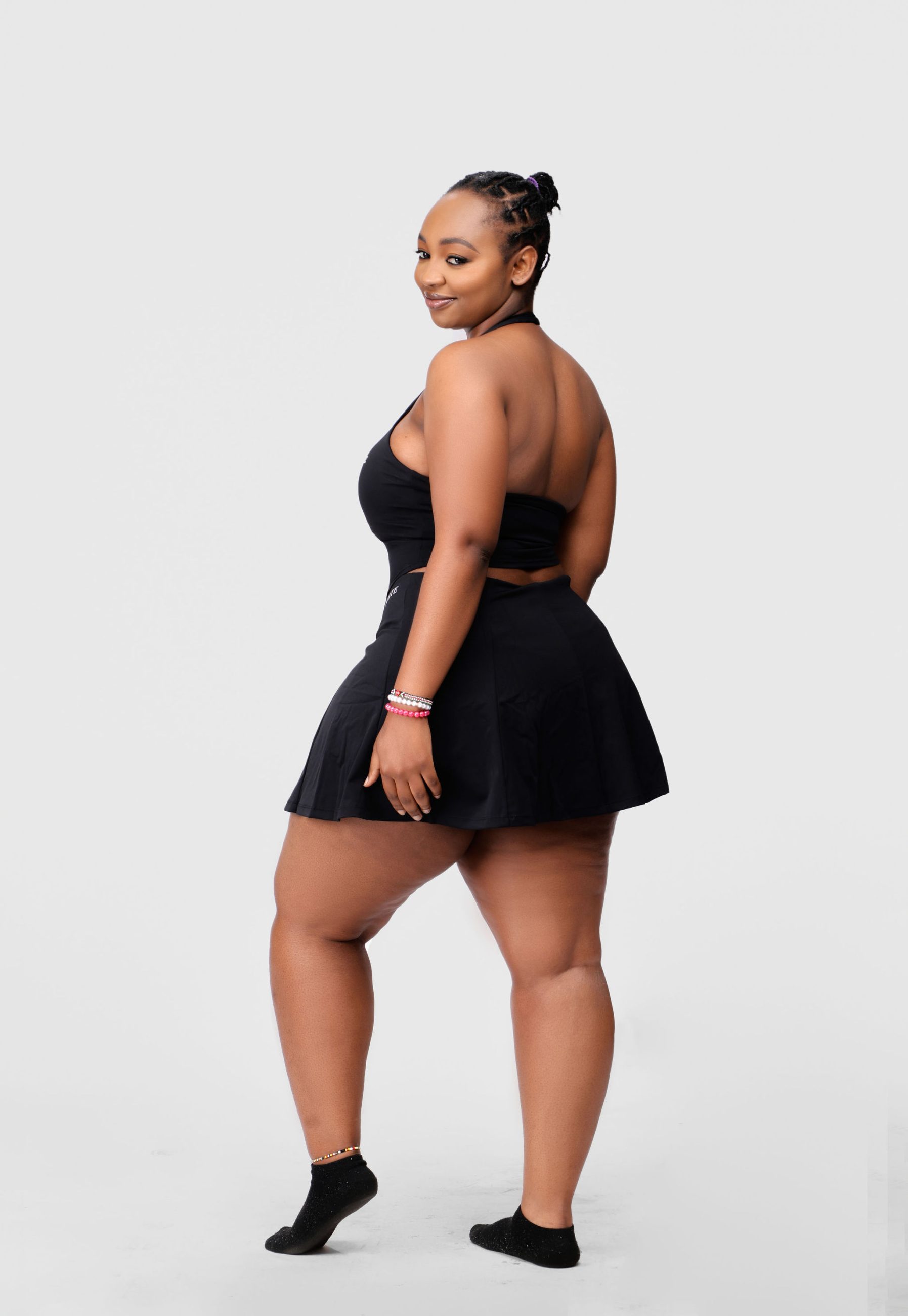 Forte CourtFlex Halter Crop Top & Skort - Image 6