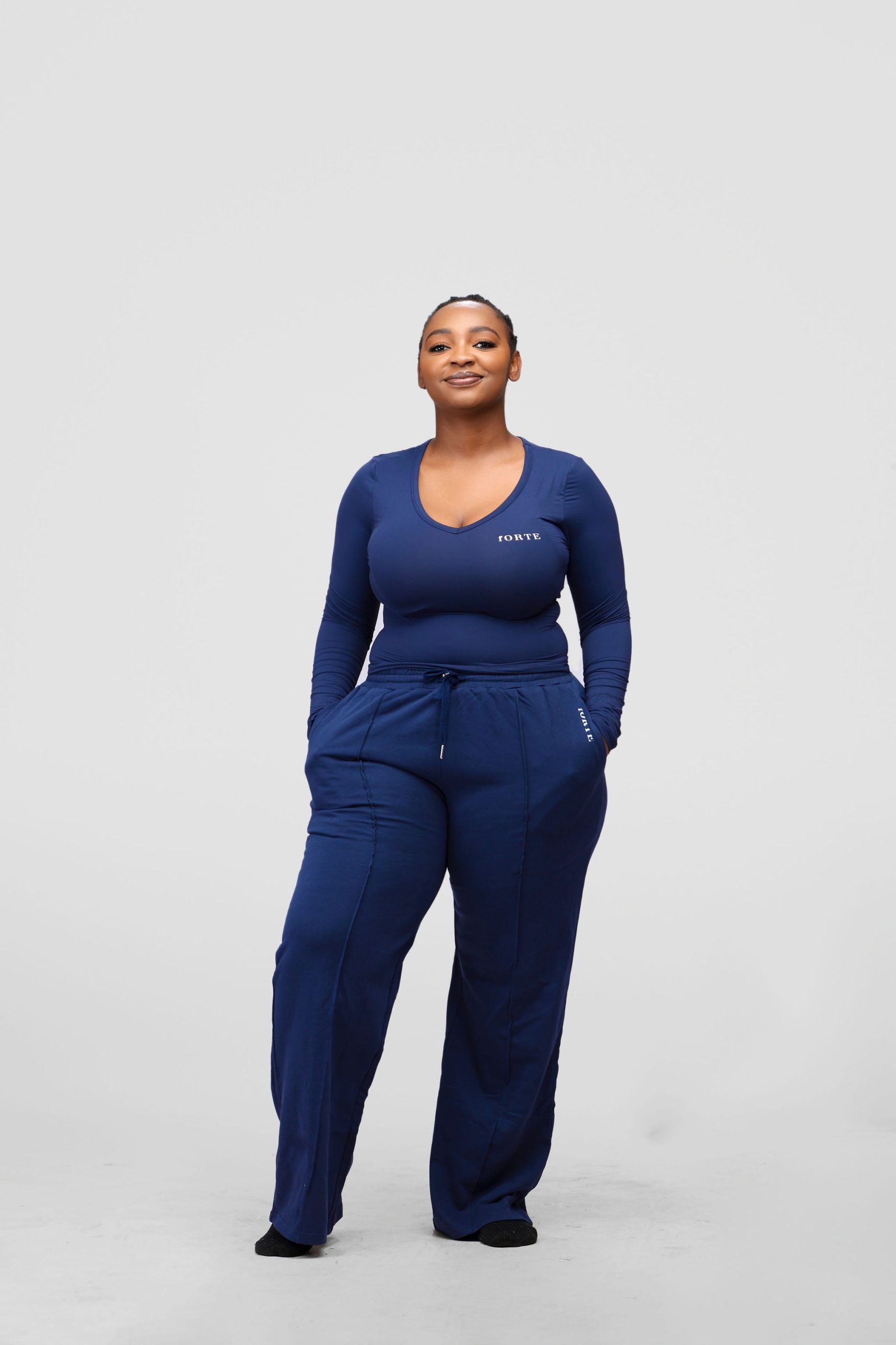 Forte LuxeFlow Long Sleeve Top & Wide-Leg Joggers