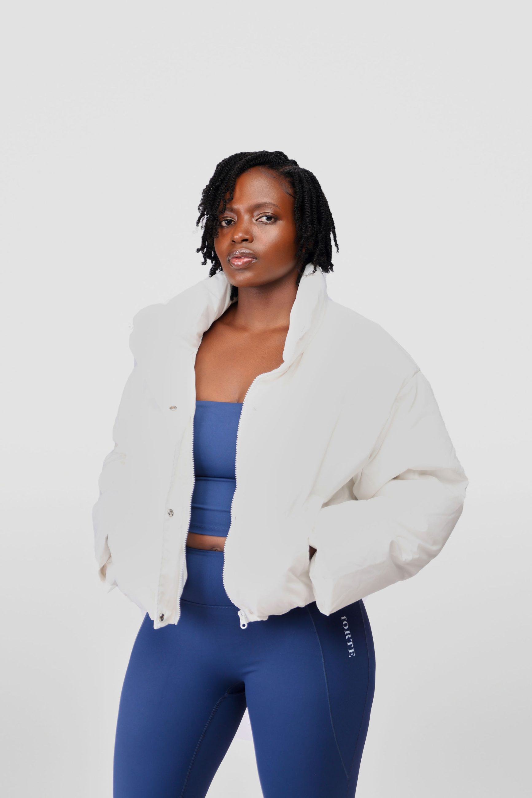Forte Oversized Hooded Puffer Jacket - Image 4