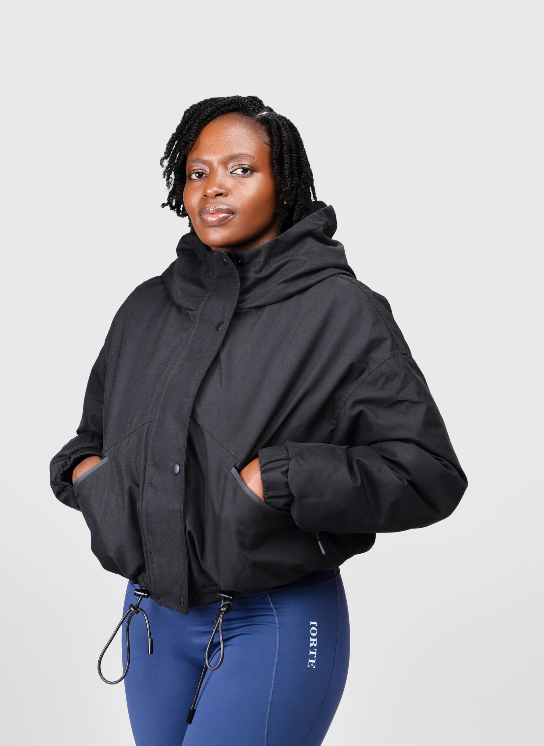 Forte Oversized Hooded Puffer Jacket - Image 6